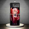 Чехол для телефона с аниме Darling In The FranXX для Samsung Galaxy Z Flip 7 6 5 4 3 5G Ударопрочный чехол Z Flip7 Flip6 ZFlip5 Flip3 Flip4