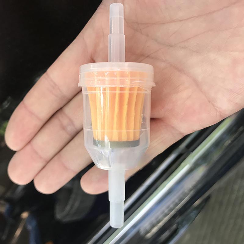 1Pc Small Engine Lawn Mower Motorcycle Accessories Car Gasoline Oil Filter Pipes 6Mm-8Mm Universal Inline Gas Fuel Filter