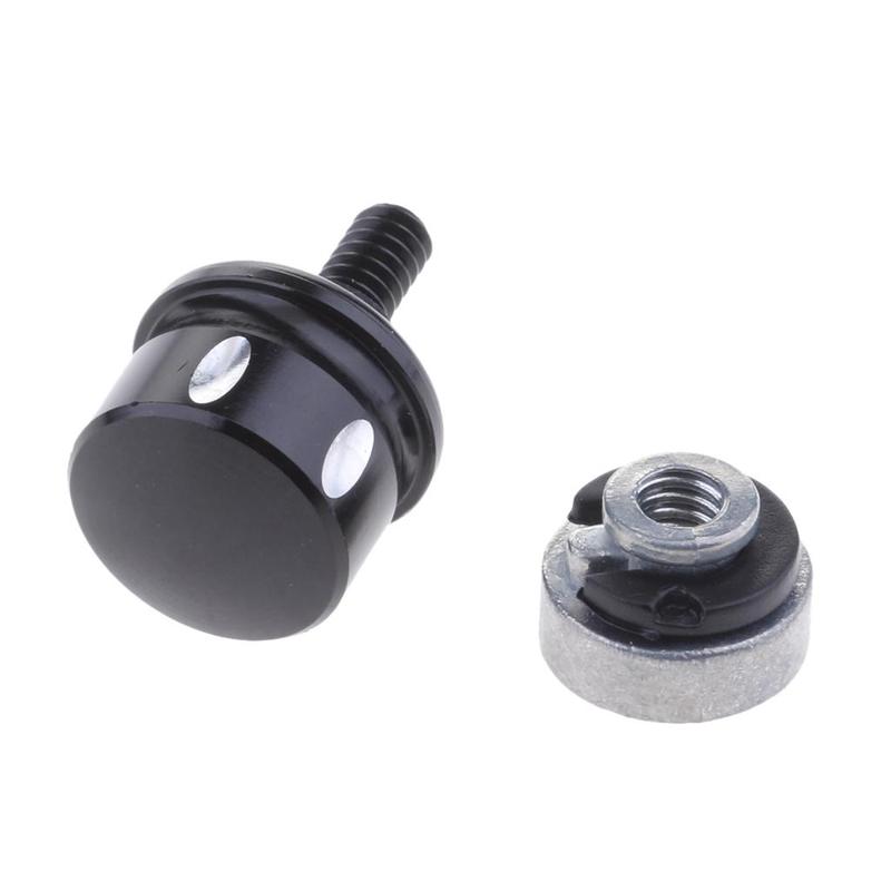 Motorcycle Black Seat Nut Bolt Mount Kit for Harley Touring