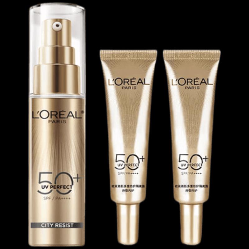 Набор солнцезащитных средств L'Oréal Golden Tube для защиты на открытом воздухе
