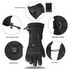 Smart Rechargeable Heated Gloves with Touchscreen & Temperature Control for Cold Weather and Motorcycle Riding