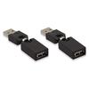 360o Swivel Adjustable Angle USB 2.0 Male To Female Adapter Cable Converter