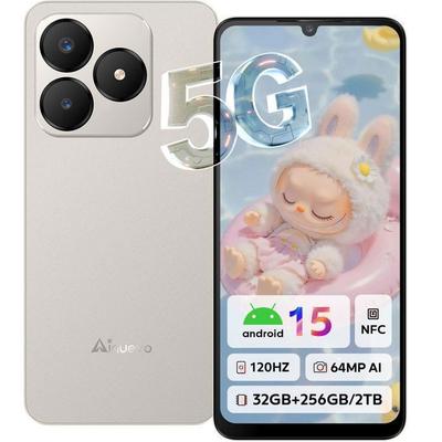 Смартфон 5G 32 ГБ + 256 ГБ 6,75" 120 Гц 5280 мАч Смартфон Ainuevo Neo S25 Pro Android 15 64 МП Телефон Портативный Две SIM-карты/NFC Или