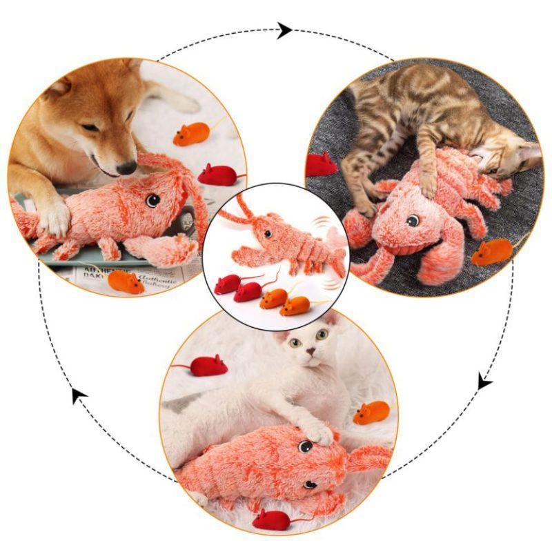 Electric Moving Lobster Cat Toy