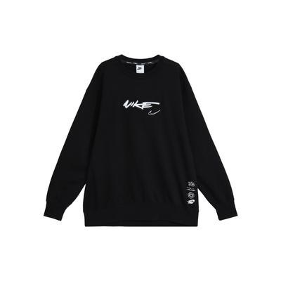 Nike X Futura Paris Olympic Series SS24 Logo Fashion свитшот с длинными рукавами и круглым вырезом, унисекс, черный FZ0257-010