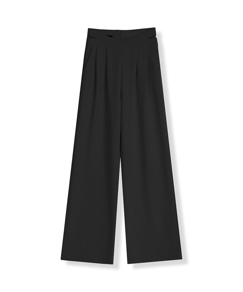 AVANDRESS X-Line Wide Slacks - 4Col