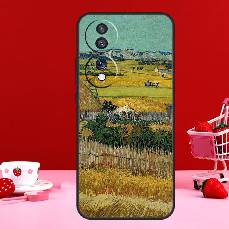 Масляная картина Ван Гога Чехол для Honor Magic 7 5 6 Pro V5 Для Honor 200 400 50 70 90 Lite X8a X8b X9a X9b X9c Чехол