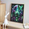 Halloween 5D Butterfly Rose Skull Diamond Full Diamond Art Painting Kit Diamond Painting Home Decor Crafts Wall Art Hobby Gift Set