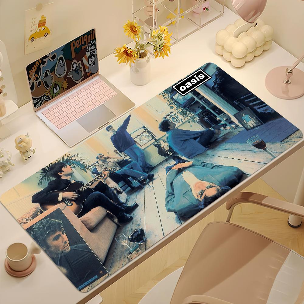 O-Oasis K-Knebworth 1996 Definitelys Коврик для мыши Настольный коврик Большой Нескользящий Не обтрепывается Клавиатура Эргономичный Офис Резиновый ПК Дом Индивидуальный