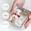 [Petit Lou] ожерелье с подвеской-сердечком Медвежонок Тетэ Подарок (Апрельский Алмаз, Обычный)