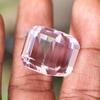 Natural Pink Topaz Loose Gemstone Quality 67 ct Cube Shape for Jewelry Making and Gem Collections