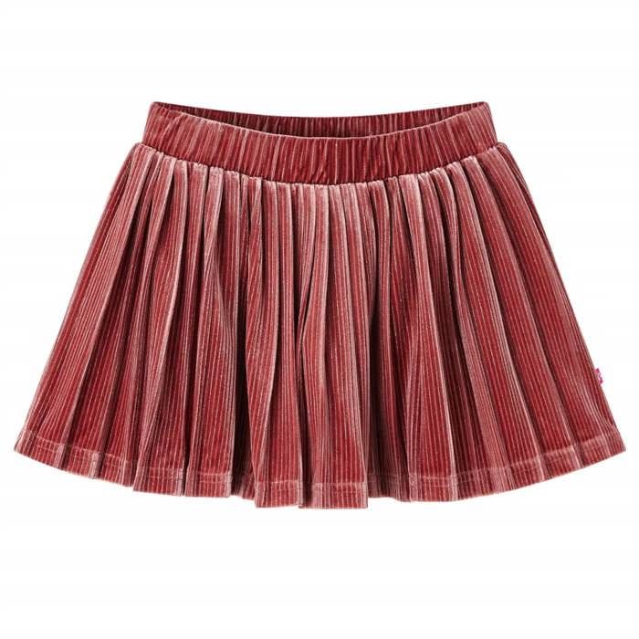 Medium Pink Pleated Skirt for Children 92/104/116/128/140