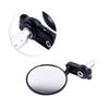 1 Pair Aluminum Round Side Mirrors Rearview 7Celsius8in Bar End Motorcycle Motorbike UK