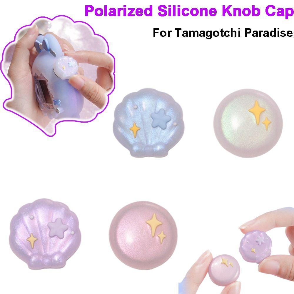 2pcs Polarized Silicone Button Cover for Tamagotchi Paradise Electronic Pets Game Toys