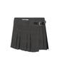Lessito Layered Short Pleated Skirt_[Charcoal]