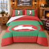 Printed 3Pcs Bedding Set South Sydney Rabbitohs Pattern Bed Sheet Pillowcase For Bedroom Decor