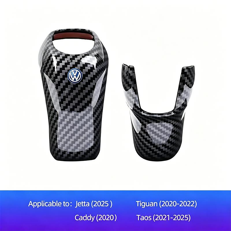 Volkswagen Gear Stick Cover Car Shift Lever Carbon Fibre WS39 Shell For VW Golf Polo GTI Tiguan R-Line Passat Variant Jetta Tirevalve