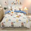 Общежитие 1,2 м Кровать Пододеяльник Простыня Набор из трех предметов Принт Покрывало Наволочка Комплект постельного белья Хлопок Комфортное постельное белье Набор из четырех предметов