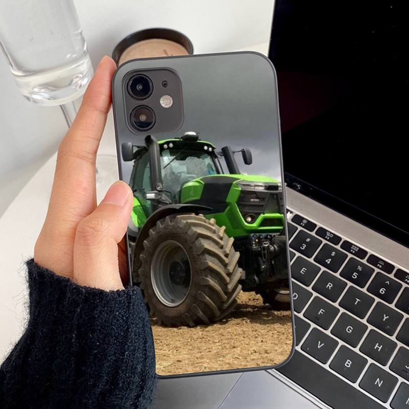 Чехол для телефона «Трактор» для iPhone 13 8 7 6S Plus X 5S SE 2020 XR 11 12 mini pro XS MAX
