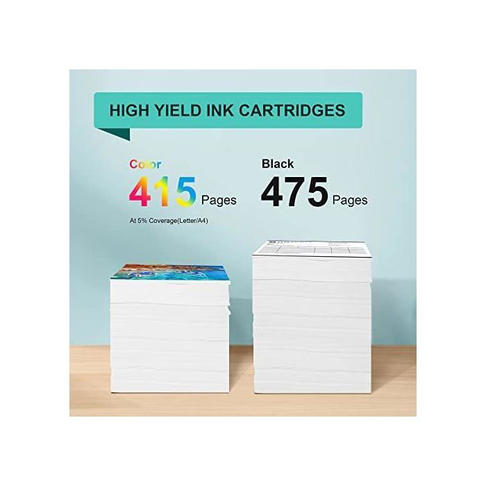 Cartouches 21XL & 22XL compatibles pour HP (DeskJet, OfficeJet, PSC, Fax) - 1GOLD, jeu générique