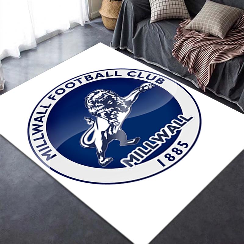 Новый ковер Millwall FC 2025 для гостиной, спальни, дома, декора дивана, противоскользящий напольный коврик для игр детей