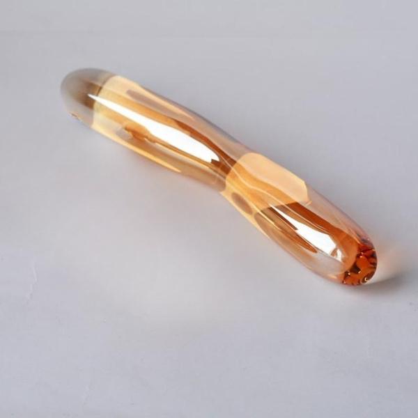 Золотая стеклянная палочка из хрусталя Pyrex Crafts Jewelry Домашнее украшение Секс-игрушка