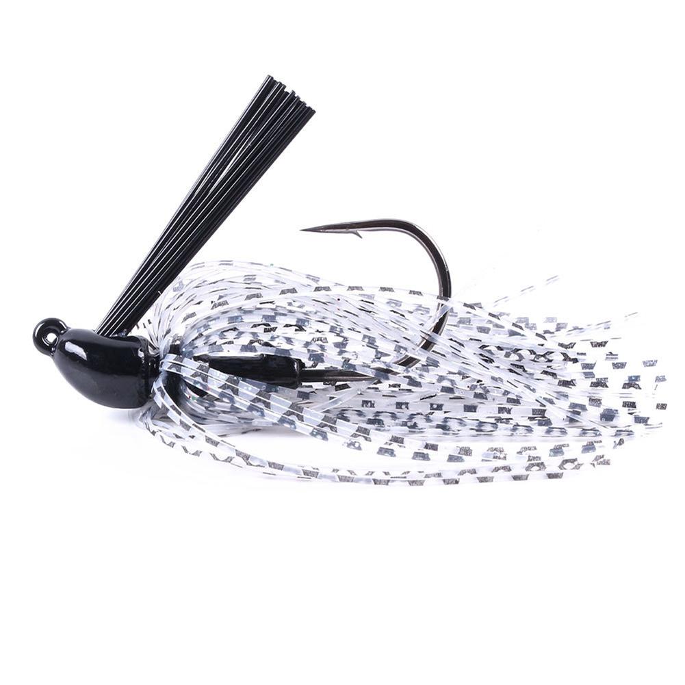 Metal 10g Chatter Anti-hanging Bottom Leaded-head Hook 1# 2# 3# 4# 6# Bearded Spinner Bait Lure Fishing Gear Accessories