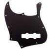 Musiclily Ultra 10-отверстий анодированный алюминиевый JB Jazz Bass Pickguard для Fender American Standard Jazz Bass Electric Black 4-String Bass,