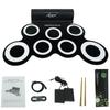 Electronic Drum Set, Roll Up Drum Practice Pad Midi Drum Kit Built-in Speaker with Drum Sticks Great Holiday Birthday Gift for Kids
