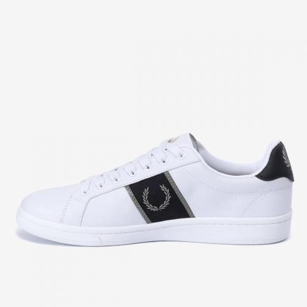 Fred Perry Мужские Белые Кроссовки B721 Кожаные
