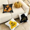 PunjabB Map Pillow Case Square DoubleSided Sofa Cushion Cover Bedroom Bedside Pillow Gift