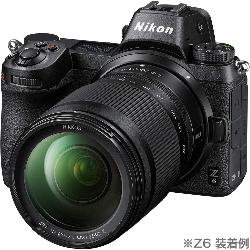Nikon NIKKOR Z VR Telephoto Zoom 24-200mm f/4-6.3 High-Magnification Lens, Z-mount, Full-frame compatible, NZ24-200