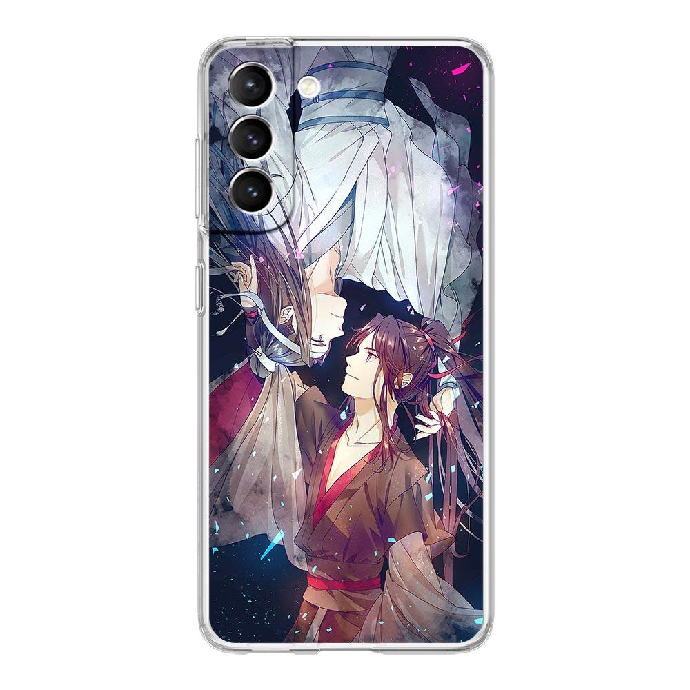 Чехол для телефона Mo Dao Zu Shi Wei Wuxian для Samsung Galaxy S22 5G S20 Ultra S21 FE 5G S10E S9 S8 S10 Plus Note 20 10, прозрачный чехол
