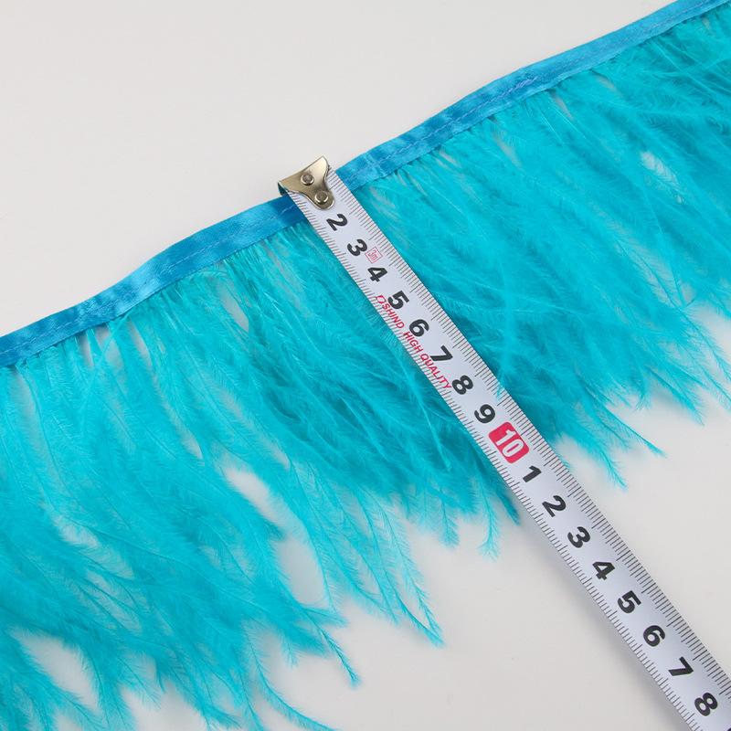 Ostrich Hair Diy Jewelry Accessories Feathers Ostrich Feathers Clothes Cuffs Skirt Decoration
