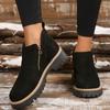 Модные женские ботинки Модные ботильоны на толстой подошве Удобные ботинки для снега больших размеров Женские туфли на платформе Роскошные женские ботинки