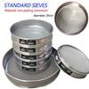 Aperture Range from Fine to Coarse Choose Your Perfect Match with this Sturdy Chrome Plated Lab Test Sieve of 20 cm Size