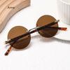 Frameless Sunglasses Personalized Oval Punk European And American Trend Colorful Fashion Small Frame Photo Sunglasses Gifts