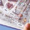 Spooky Theme Miniature Scene Sticker Book 20 Scene Haunted Cottage Sticker  Holiday Gifts