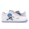 Steven Harrington X Air Force 1 Low Flyleather QS Earth Day Unisex Sneakers White Black Hyper-Crimson CI5545-100