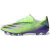 Adidas X Ghosted .1 Comfortable Versatile AG (Rubber Short Studs) Non-Slip Soccer Shoes Men Soccer Shoes Green Blue FY0958