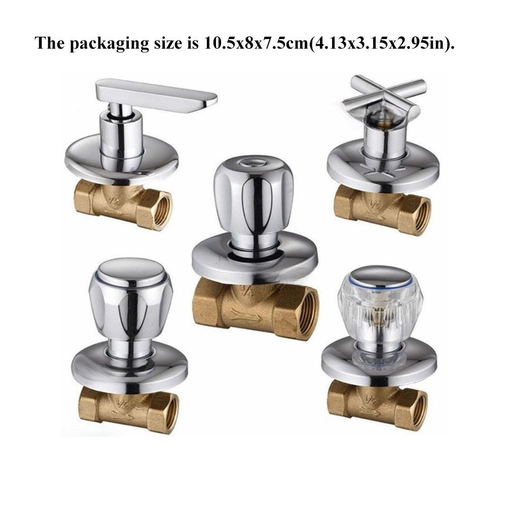 Латунный материал Скрытый переключающий клапан Быстрооткрывающаяся конструкция Угловой клапан Душевой клапан Домашняя сантехника