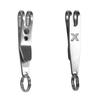 1Pc Outdoors Simple Design Easy To Use Stainless Steel Key Clip Carabiner