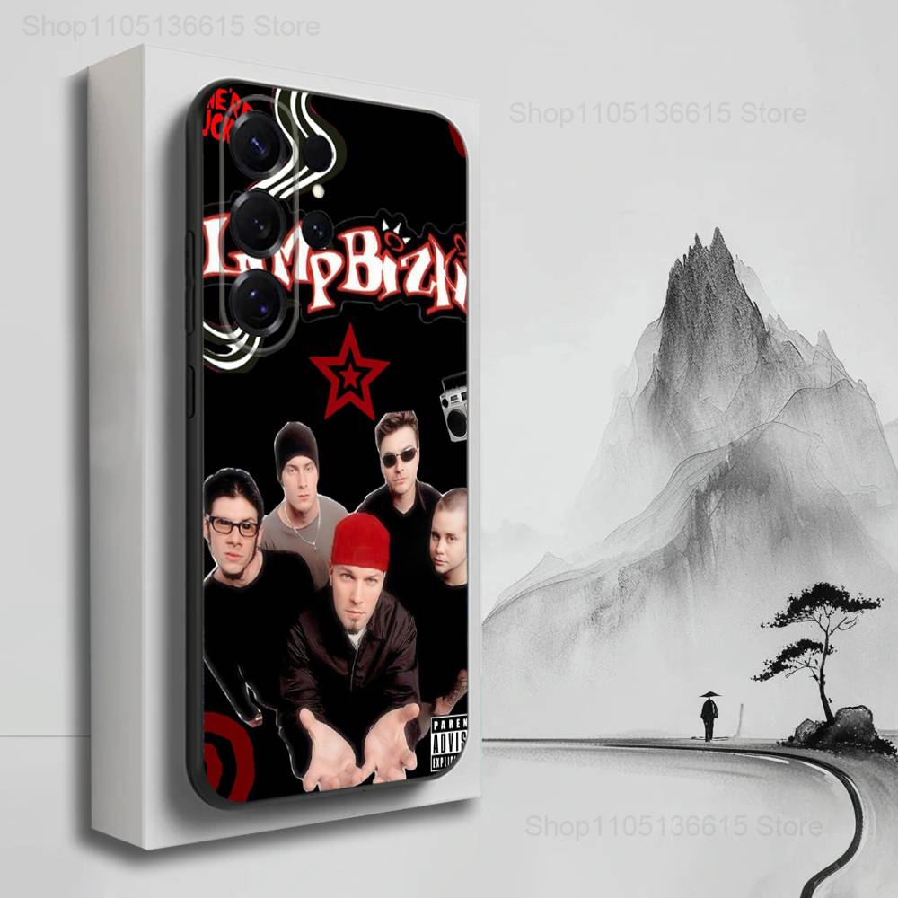 Cool L-Limp B-BIZKIT Band For Samsung S9,S10,S20,S10,S21,S25,S24,S23,Ultra,FE,Plus,Lite,Soft Silicone Black Case