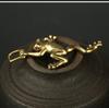 Metal Frog Keychain Pendant DIY Hardware Accessories for Crafting and Decoration Suitable for Various Creative Projects and Personal Use