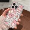 Чехол для телефона iPhone 11 13 12 14 15 16 XR XS Pro Max 7 8 Plus Samsung A55 A15 Redmi note 13 12 OPPO A18 A16 Vivo Y17S V27 Honor 9 10 Infinix 40 30