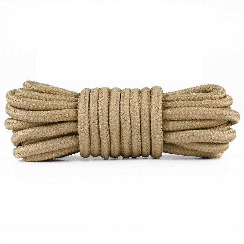 Высокие кожаные рабочие ботинки Martin с толстыми круглыми шнурками — повседневная спортивная обувь унисекс в верблюжьем и черном цветах