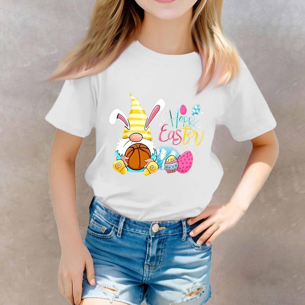 Футболки для малышей, девочек и мальчиков, детские футболки с короткими рукавами и принтом для мальчиков и девочек 1-12 лет