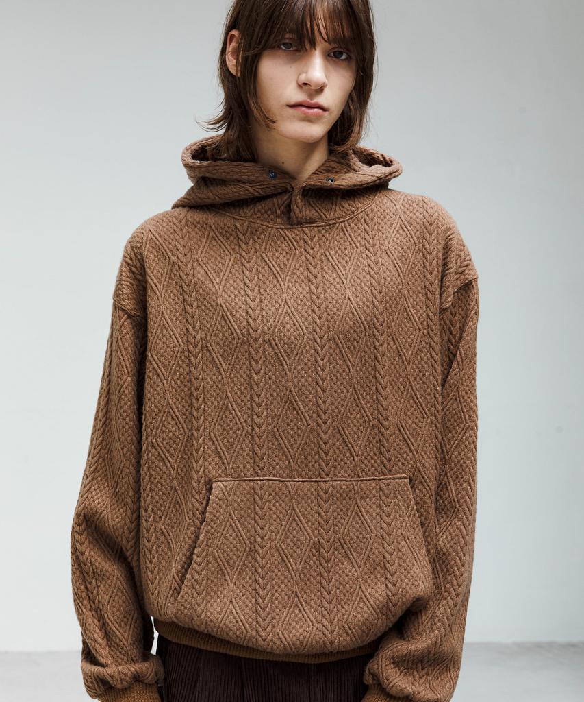 Худи с капюшоном Fisherman Snap_Черный