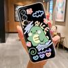 Чехол для Oppo Reno 12 Pro Чехол Мягкий ТПУ Прозрачная Крышка Милые Расписные Силиконовые Чехлы Для Oppo Reno12 12Pro 5G Защита Телефон Coque
