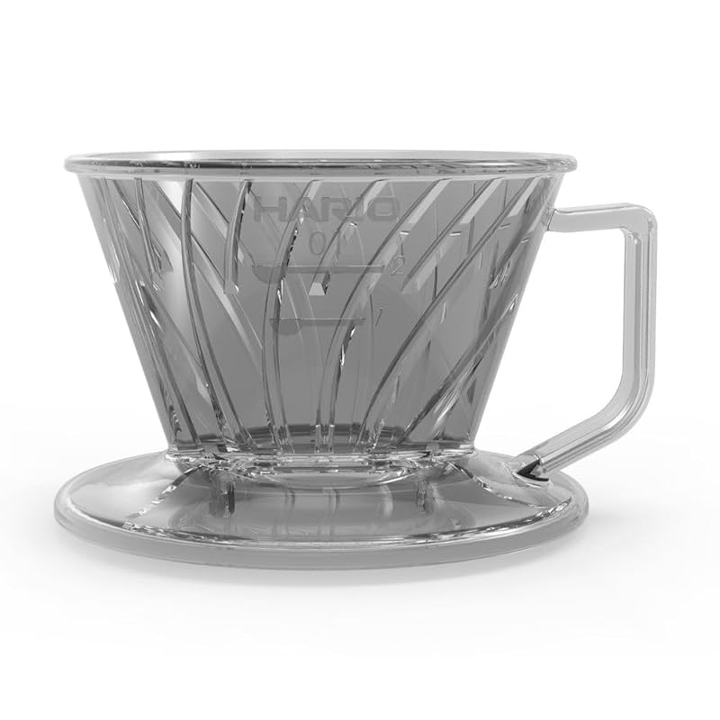 Пуровер для кофе HARIO с памятью 01 прозрачно-серый На 1-2 человека трапециевидный Можно мыть в посудомоечной машине MA-431 bestco